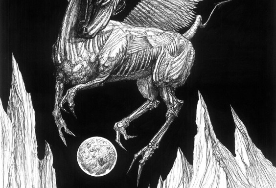 hand-pen-drawing-pegasus-horse-wings-fly0flying-dream-moon-mitology